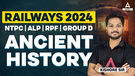 Railway History Classes Ancient History Rrb Alp Ntpc Rpf