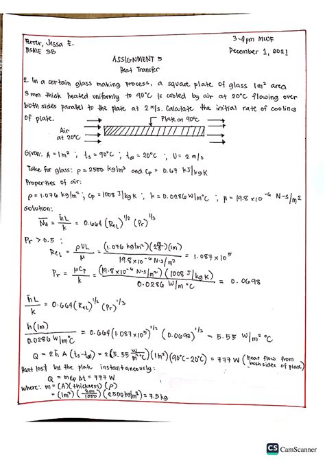 HEAT Transfer - Mechanical Engineering - Studocu