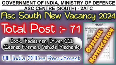 Asc Centre South New Vacancy Asc South Recruitment Asc