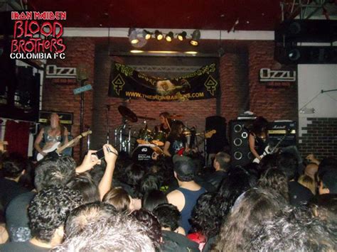 Excelente Concierto De The Iron Maidens En Bogotá Iron Maiden Blood