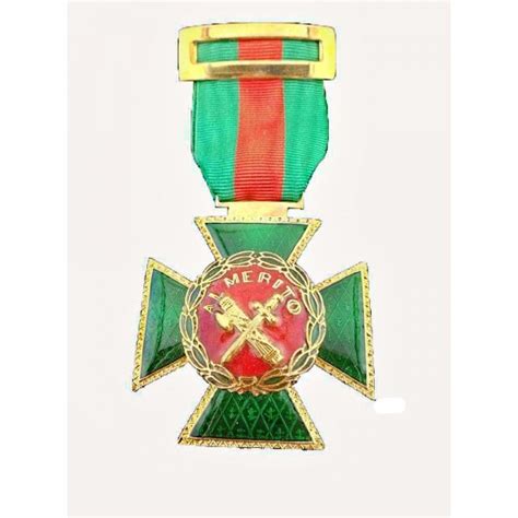 MEDALLA ORDEN DEL MERITO DISTINTIVO ROJO GUARDIA CIVIL