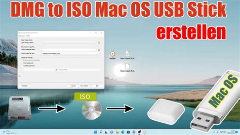 DMG To ISO Mac OS USB Stick Erstellen Unter Windows Mac OS Bootstick