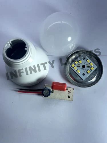 W B Led Bulb Rc Driver Raw Material Aluminium At Rs Piece In