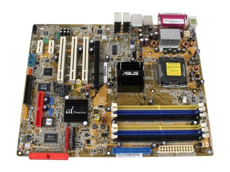 Open Box ASUS P5GDC Deluxe LGA 775 ATX Intel Motherboard Newegg