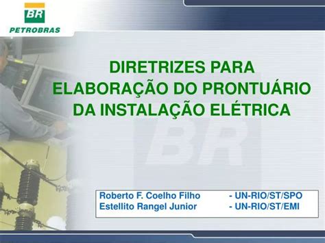 Ppt Diretrizes Para Elabora O Do Prontu Rio Da Instala O El Trica