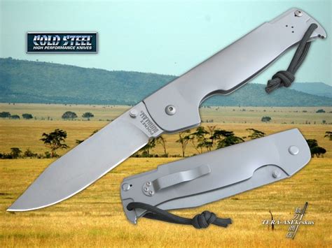 Kääntöveitsi - Cold Steel Pocket Bushman, 420 ruostumaton terä