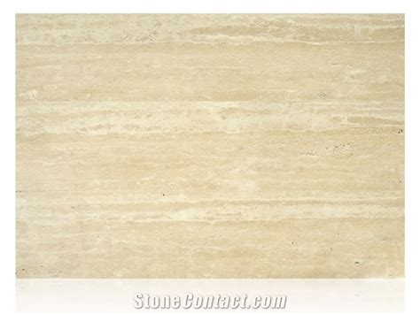 Light Travertine Vein Cut From Turkey StoneContact