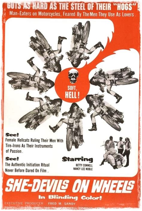 Retro Review She Devils On Wheels Biker Movies Horror Book Covers