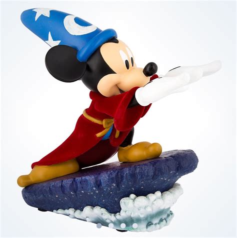 Disney Medium Figure Statue Sorcerer Mickey Mouse Light-Up Figurine Ne