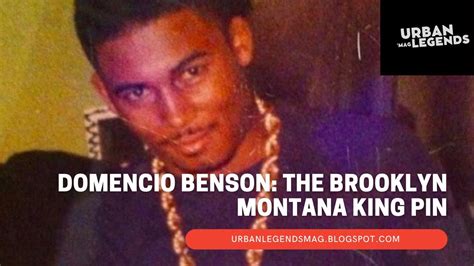 Domencio Benson The Brooklyn Montana King Pin Youtube