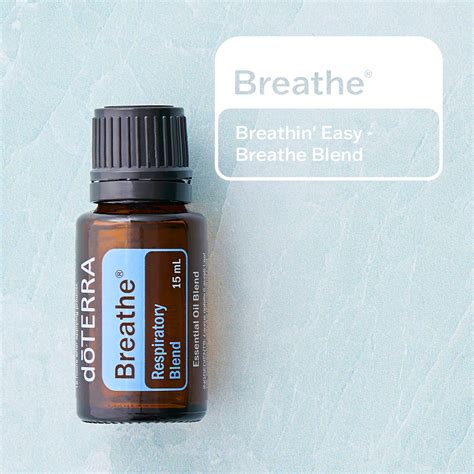 Doterra Breathe Oil D Terra Essential Oils