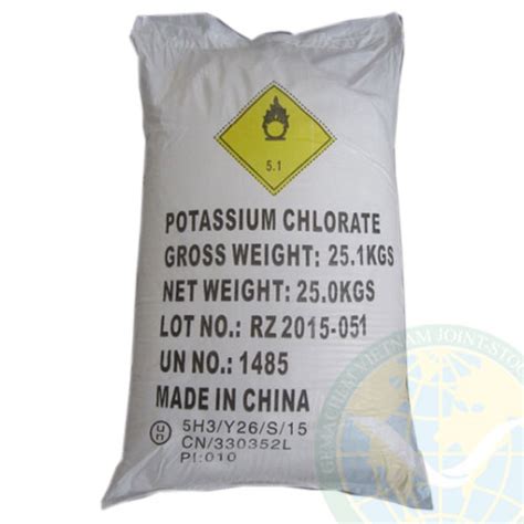 POTASSIUM CHLORATE KCLO3