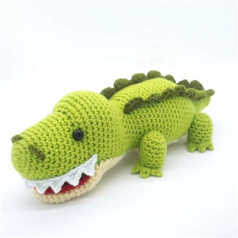 Alligator Amigurumi Free Crochet Pattern Stringydingding