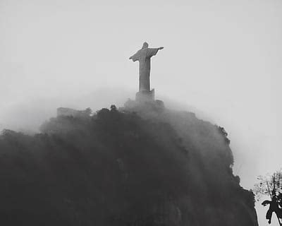 HD wallpaper: Christ the Redeemer, Rio de Janeiro, Brazil, sunlight ...