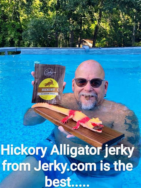 Hickory Alligator Jerky - Gator is finally in stock! Order quickly ...