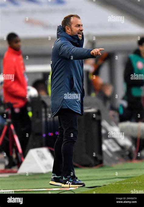 Bayern S Interims Coach Hansi Flick Reacts During The German Bundesliga