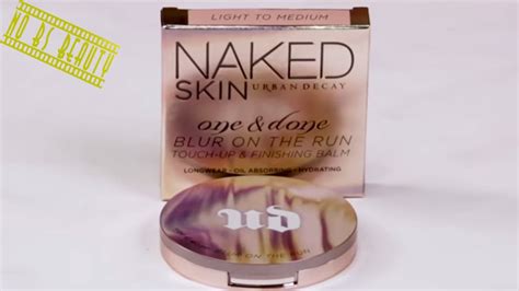 Urban Decay New Naked Skin One And Done Blur On The Run Touch Up