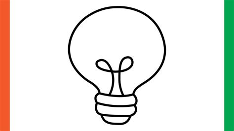 How To Draw A Light Bulb Step By Step Guide For Beginners YouTube