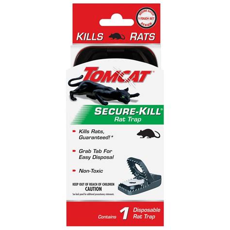 Tomcat Secure Kill Rat Trap Features Aggressive Secure Catch Design To