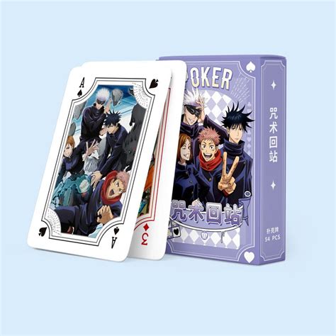 Jujutsu Kaisen Playing Cards Roniroo