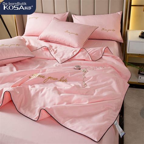 Corsa Washable Tencel Summer Cool Quilt Four Piece Silk Summer Air