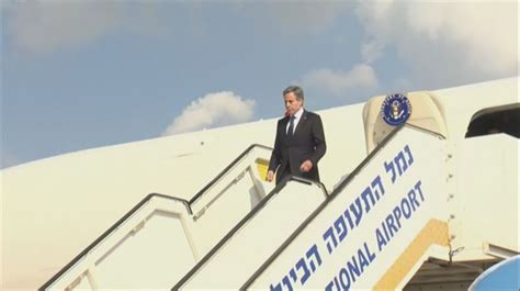 Vídeo Antony Blinken llega a Tel Aviv para expresar su apoyo a las