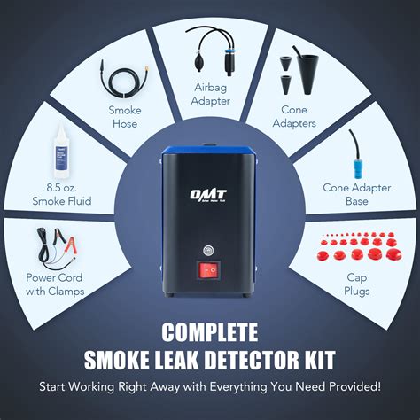 EVAP Smoke Machine Diagnostic Test Automotive Fuel Pipe Leak Detector