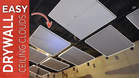 Drywall Ceiling Clouds Made Easy With ShortSpan Armstrong Ceiling