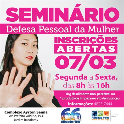 Estância Promove Curso Gratuito De Defesa Pessoal Da Mulher Nesse