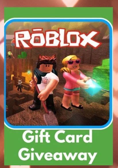 roblox gift card giveaway