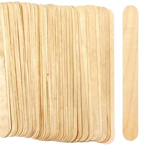 8 Jumbo Craft Sticks Natural Wooden Craft Sticks Craft Stick