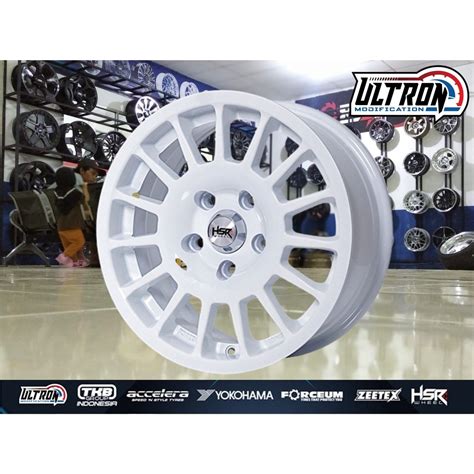 Jual Velg Mobil Racing Rally Ring 15 Hsr Takasaki Baut 5x114 3 Pcd