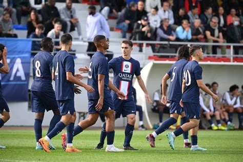 Foot Le Psg U19 Bat Haïfa Et Se Qualifie Pour La Phase Finale De La