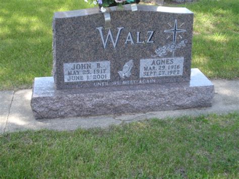 John Bernard Johnny Walz 1917 2001 Mémorial Find a Grave