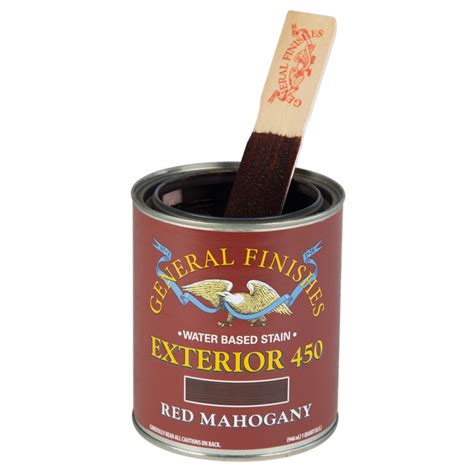 Exterior 450 Wood Stain Red Mahogany - 946ml