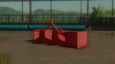 Rabot Agricole Agram Rouge V Fs Mod Farming Simulator Mod