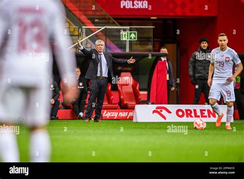 WARSAW POLAND MARCH 27 2023 European Qualifiers EURO 2024 Gropu