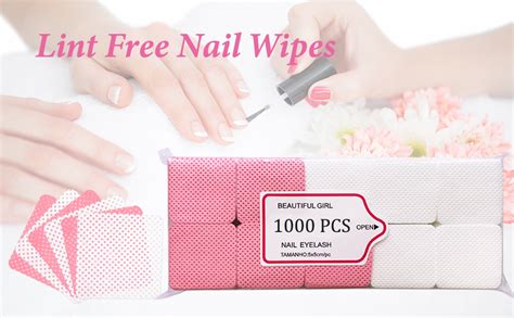 Amazon Pcs Lint Free Nail Wipes Soft Gel Nail Polish Remover