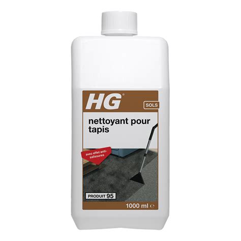 HG Nettoyant Pour Tapis Et Tissus Dameublement Pour Le Nettoyage Des