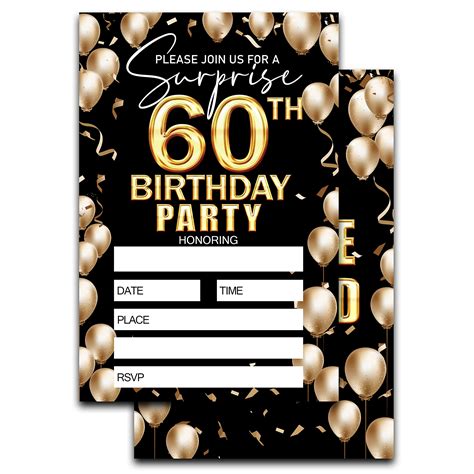 Adult Birthday Invitation Cards