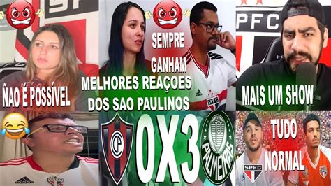 Melhores Rea Es S O Paulinos Ao Cerro Porte O X Palmeiras Gols