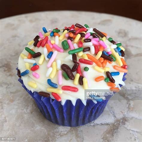 82 Rainbow Sprinkles Cupcake Stock Photos, High-Res Pictures, and ...