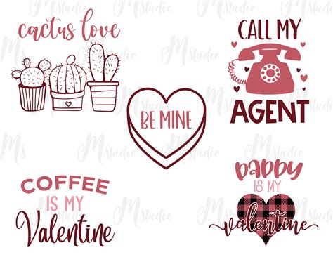 Valentines Svg Bundle Love Svg Bundle Valentines Day Svg Etsy