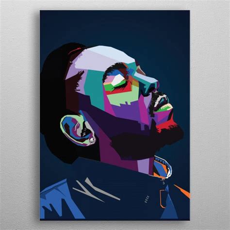 Kendrick Lamar WPAP PopArt Poster Picture Metal Print Paint By