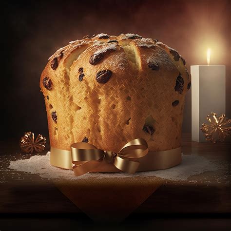 Premium Photo Panettone Is The Traditional Italian Dessert For Christmas