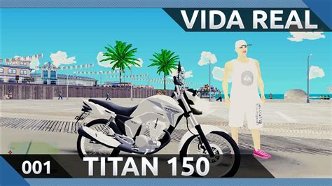 Gta Sa Vida Real Ep 01 Procurando Posto Abastecendo A TITAN 150