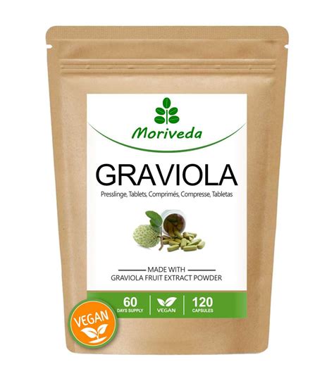 Graviola Tabletten Frucht Und Pflanzenextrakt Vegan Sauersack