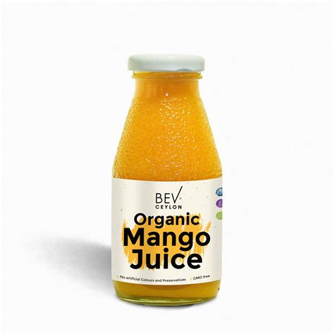 Organic Mango Juice - BEV CEYLON