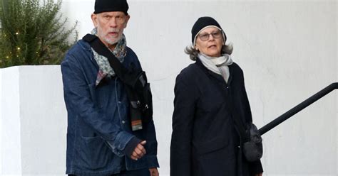 Exclusif John Malkovich Et Sa Compagne Nicoletta Peyran Sont Allés