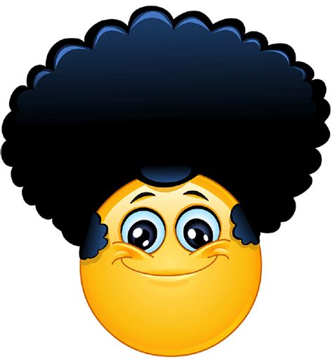 Afro Smiley More Smiley Emoji Das Emoji Smiley Emoticon Emoji Copy